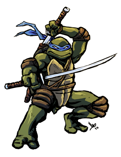 TMNT 2003 Леонардо