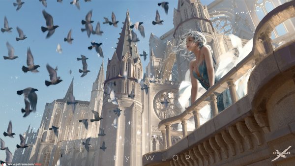 Художник: Ван Лин (wlop)