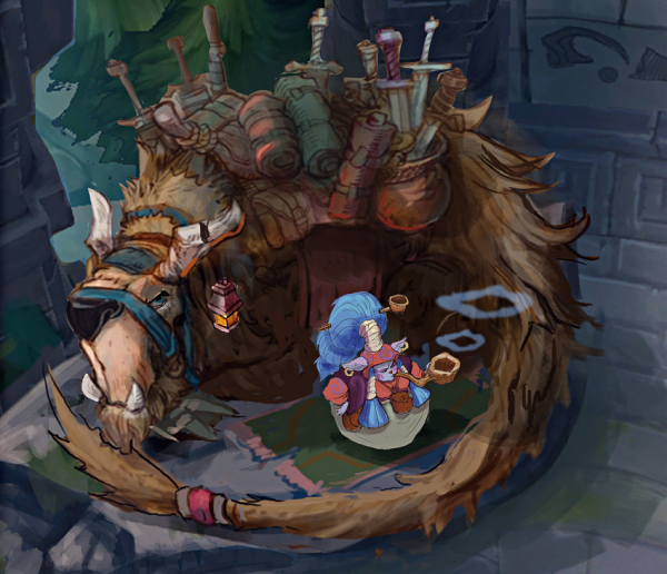 League of Legends концепт арт