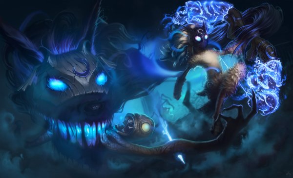 League of Legends Киндред обои