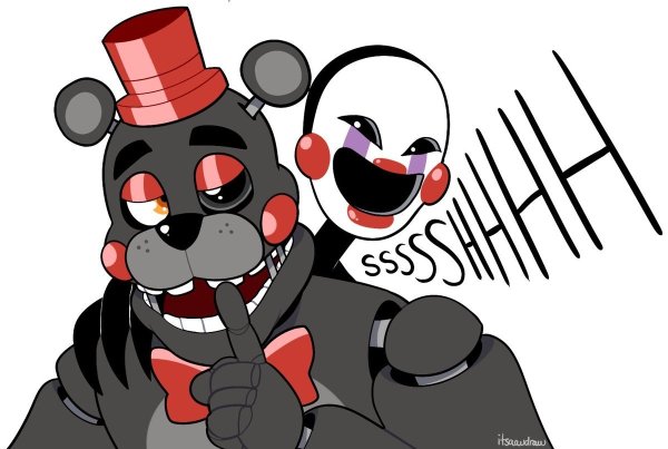 FNAF Лефти и марионетка