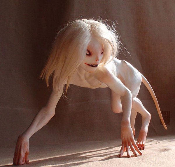 Авторская кукла nonhuman, «Химера»