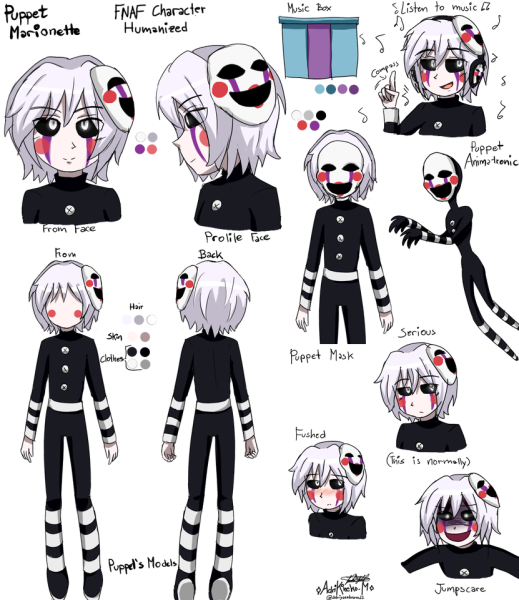 Five Nights at Freddy's марионетка