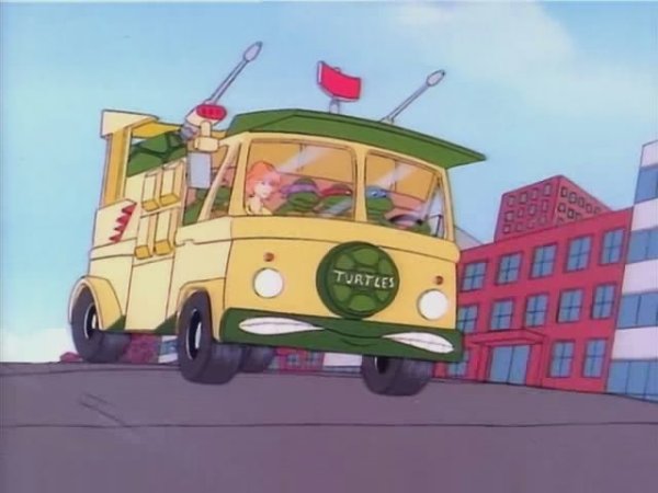 Фургон черепашек ниндзя 1987