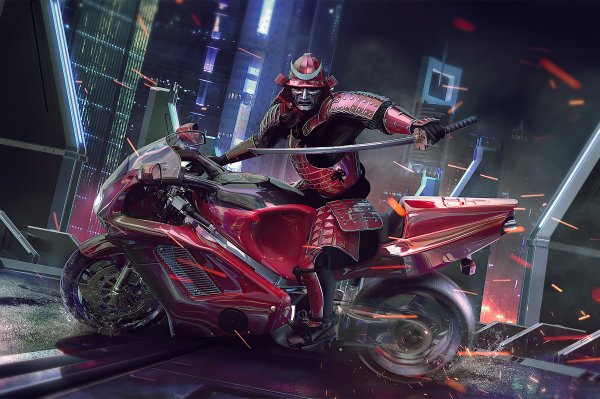 Cyberpunk 2077 Самурай