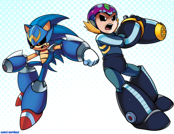 Sonic and Megaman