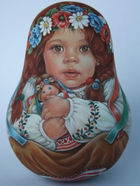 Авторские матрешки Елена Шаповалова