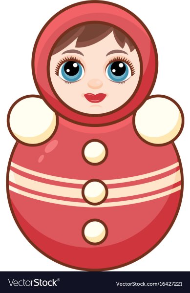 Неваляшка мультяшная