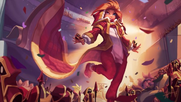 League of Legends Зои арт