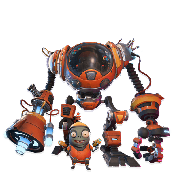 Растения против зомби z Mech