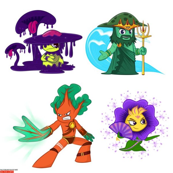 Plants vs Zombies Heroes герои