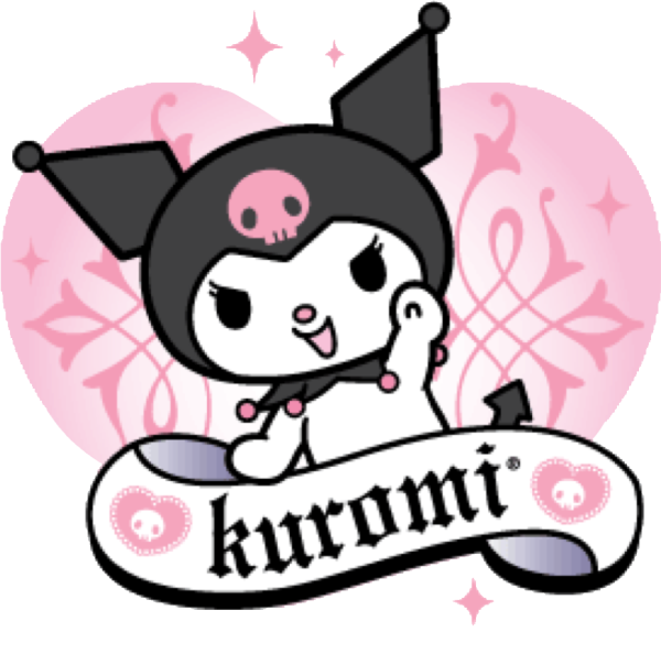 Стикеры Хеллоу Китти Kuromi