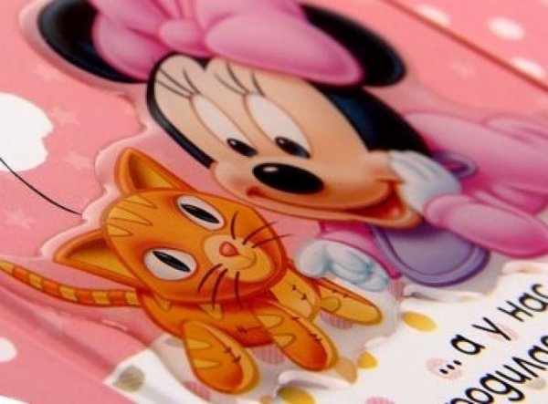 Disney фотоальбом магнит 20л+триптих самой прекрасной малышке Минни Маус