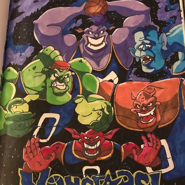 Космический джем Monstars