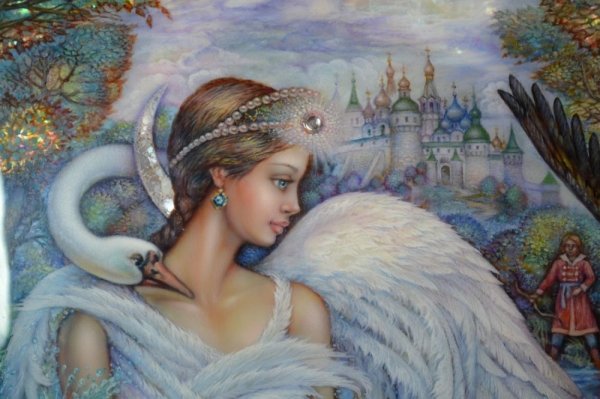 «Царевны-лебедь» (1900, ГТГ)