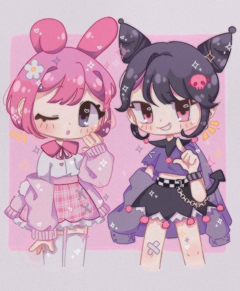 Kuromi and Melody
