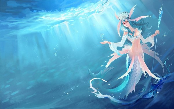Морская царица аниме