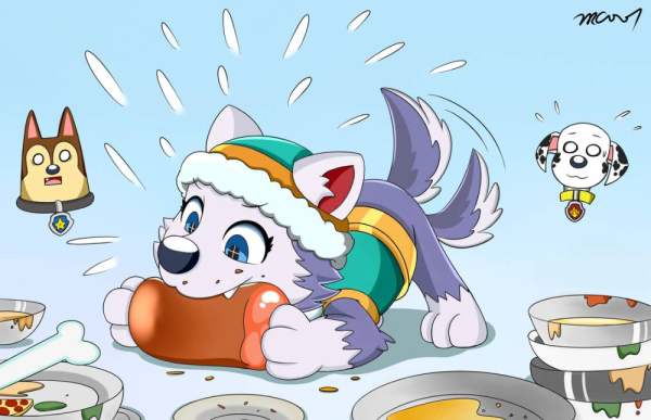 Paw Patrol Everest Art