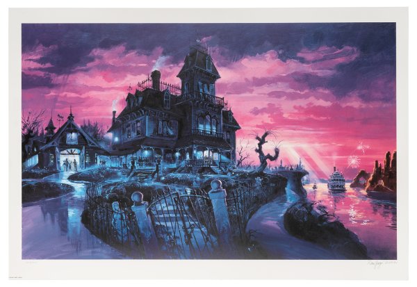 Призрачная усадьба Disneyland