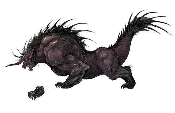Behemoth Final Fantasy Art