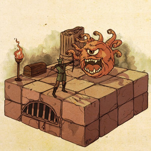 Dungeons and Dragons Кубы