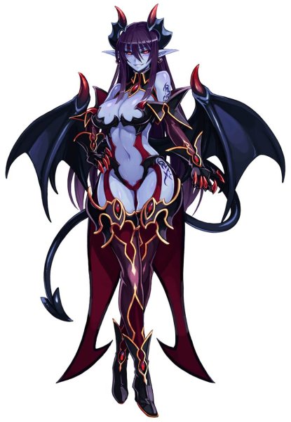 Monster girl аниме Moth