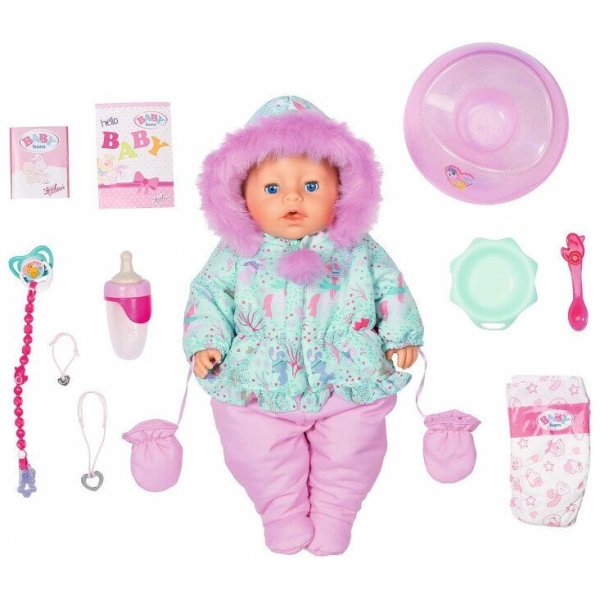 Кукла Zapf Creation Baby born "зимняя"