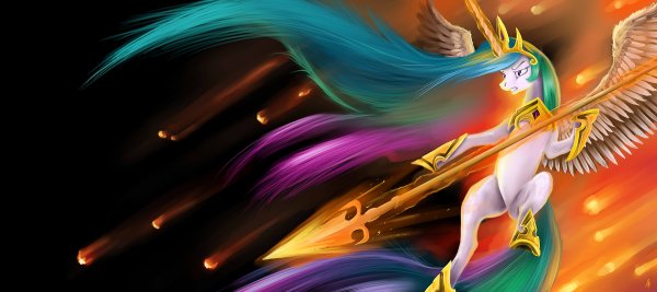 My little Pony злая Селестия