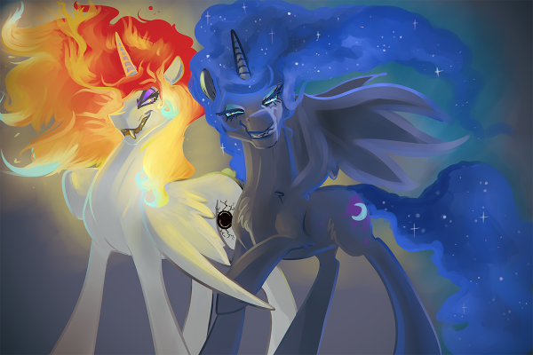 My little Pony злая Селестия