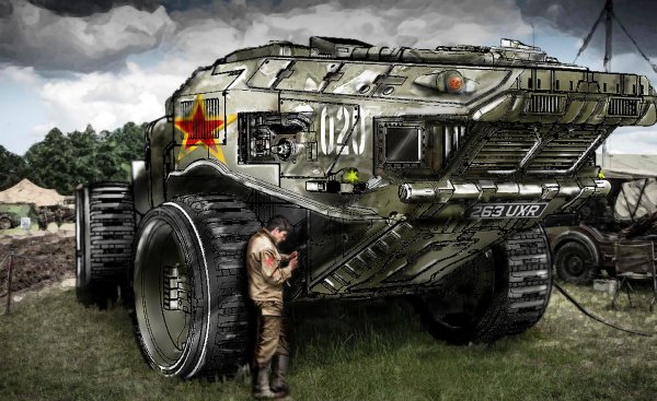 Военные монстры техника