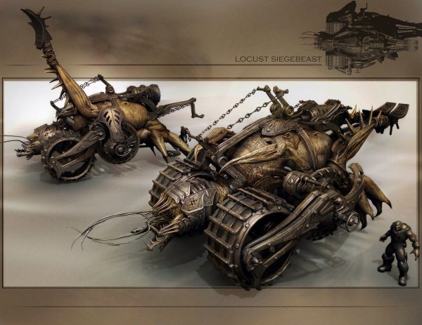 Gears of War Locust арты
