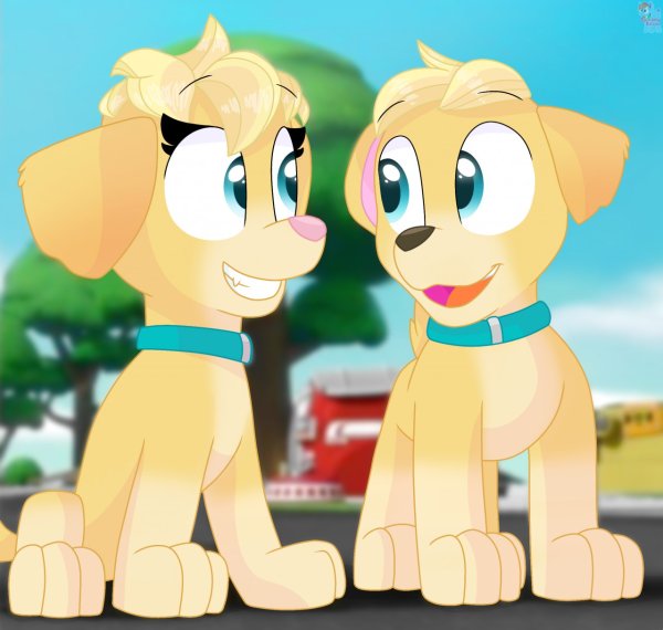 Paw Patrol Tuck and Ella