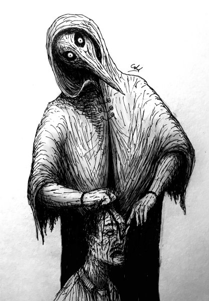 Чумной доктор SCP 049 без маски