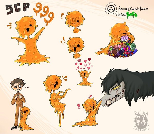 SCP 999 Щекоточный монстр и человек
