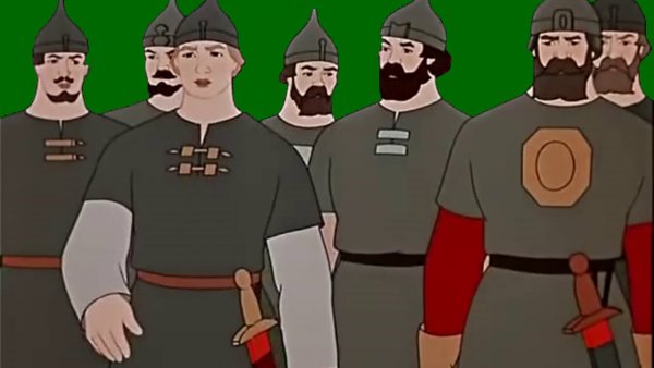 Рисунок 7 богатырей
