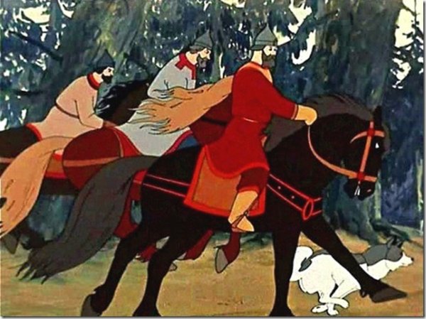Сказка о мертвой царевне и о семи богатырях 1951г