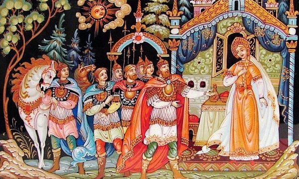 Сказка о мертвой царевне и о семи богатырях