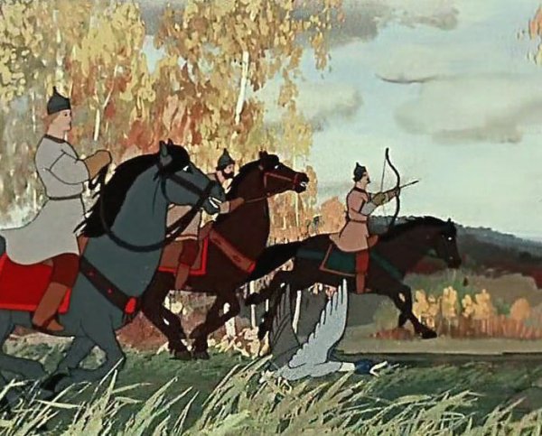 М/Ф «сказка о мертвой царевне и семи богатырях» 1951