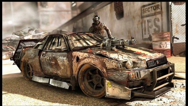 Nissan Skyline r34 Mad Max