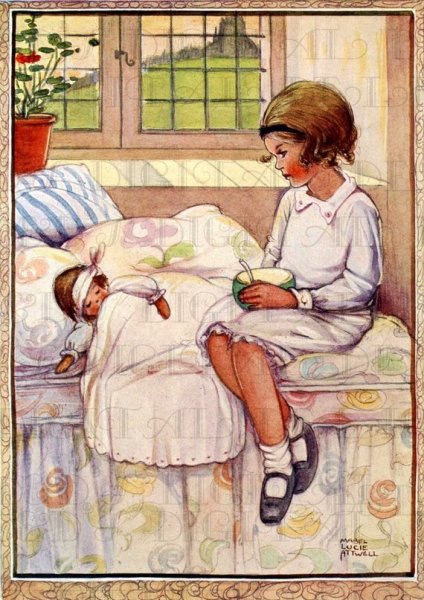 Кукла заболела