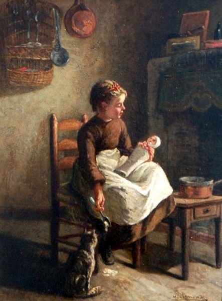 Кукла и болезнь живопись