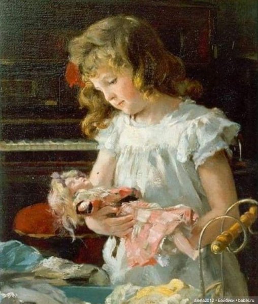 Куклы в живописи