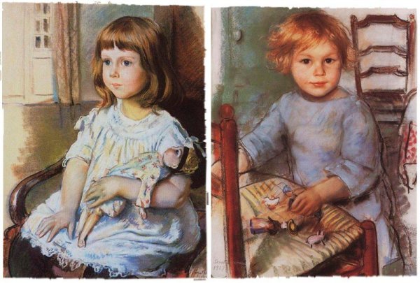 Зинаида Серебрякова дети