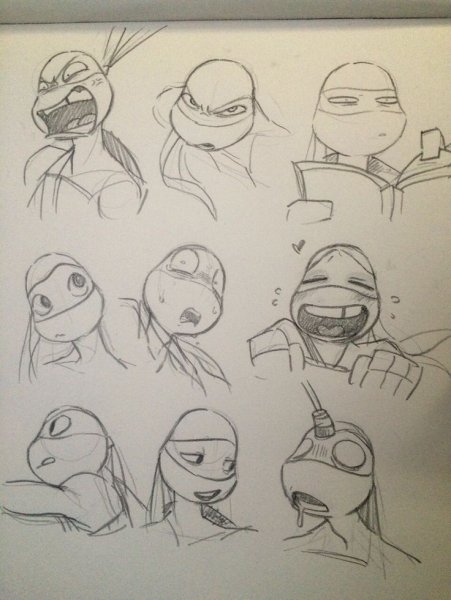 TMNT 2012 референс