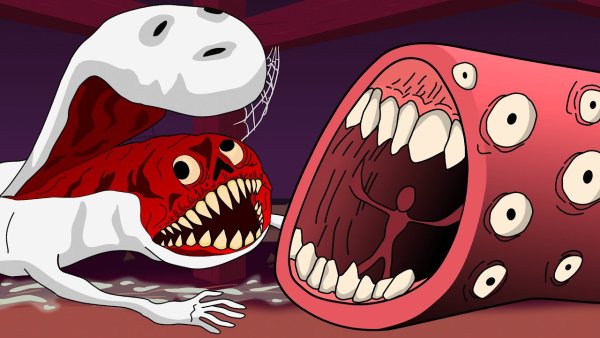 Монстры SCP поезд Пожиратель