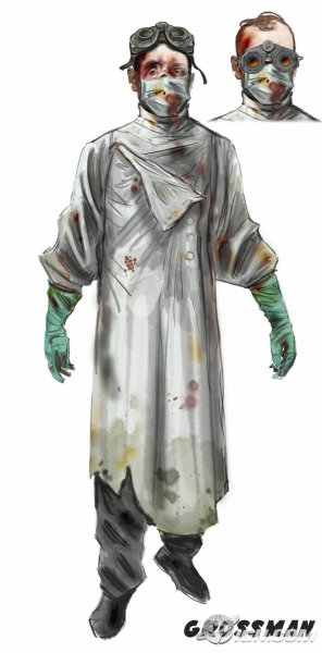 Арты зомби доктор (46 фото)