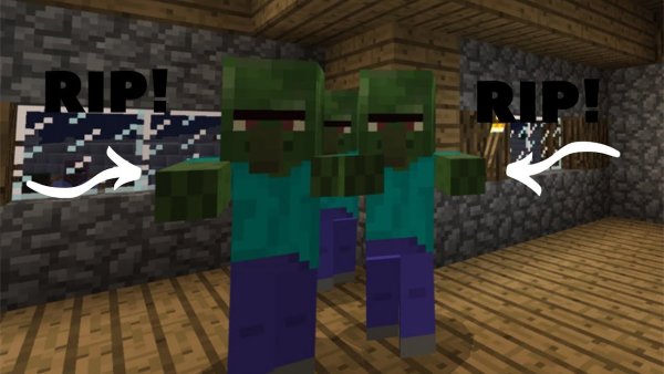 Майнкрафт Zombie Villager