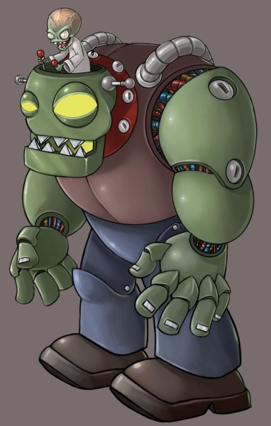 Plants vs Zombies ЗОМБОСС