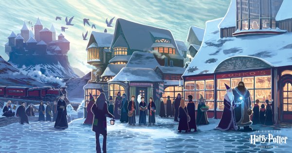 Хогсмид из Гарри Поттера