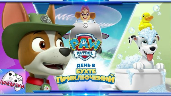 Щенячий патруль день в бухте приключений